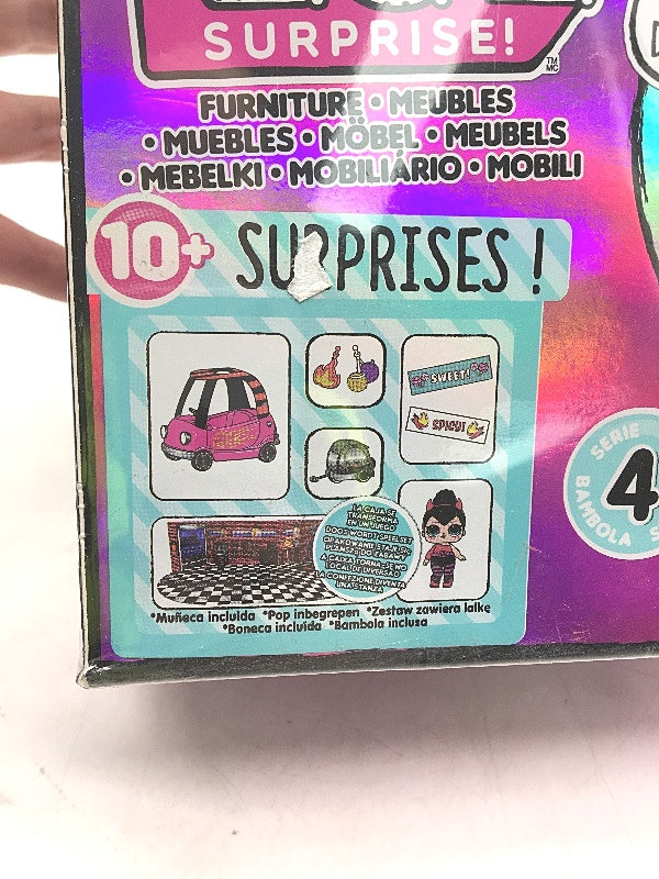 L.O.L. Surprise B.B. Auto Shop Furniture Unbox 10+ Surprises Series 4 SEALED NEW
