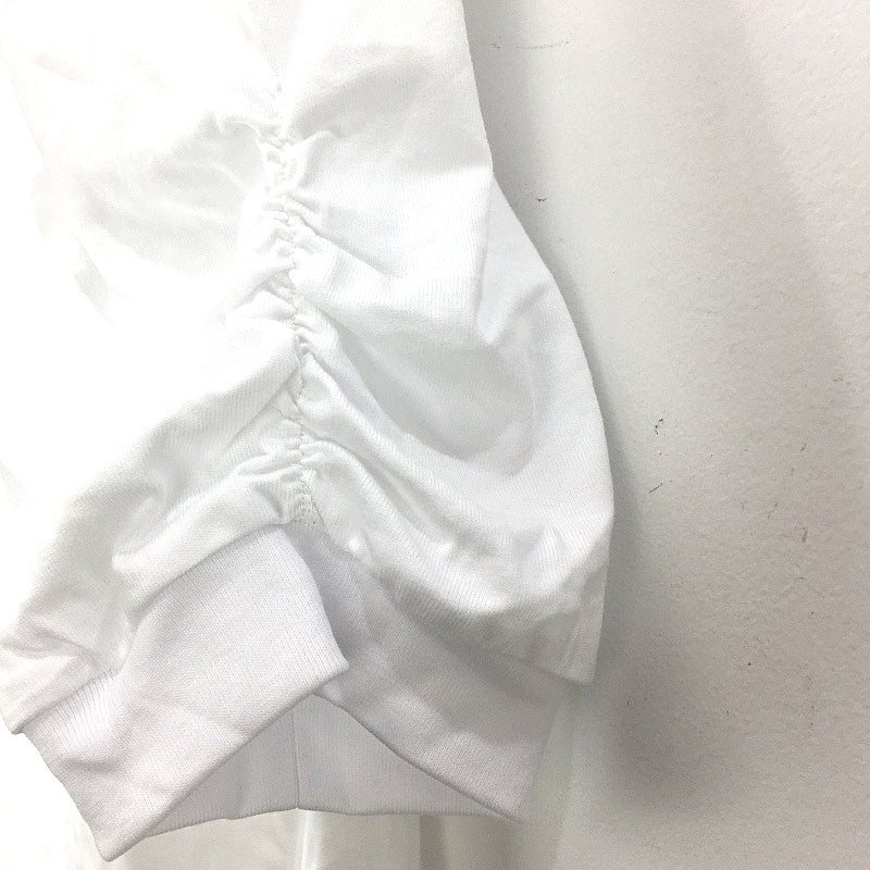 Portmans Renee Puff Short Sleeve Cotton Tee for Women - White, Size Large, NEW