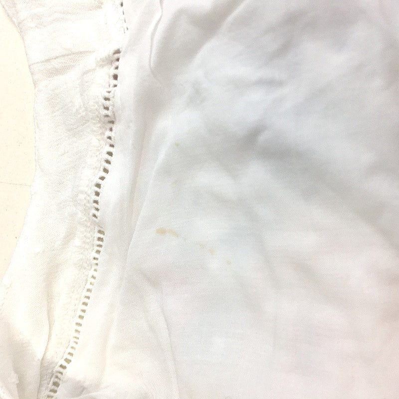 Just Jeans Amelia Dobby White Floral Spaghetti Strap Dress - Ladies Size AU 16 NEW