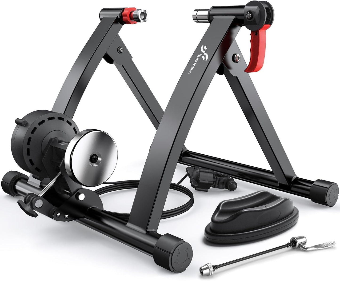 Sportneer Magnetic Stationary Bike Trainer for 26-28" & 700C Bicycles Size DEMO