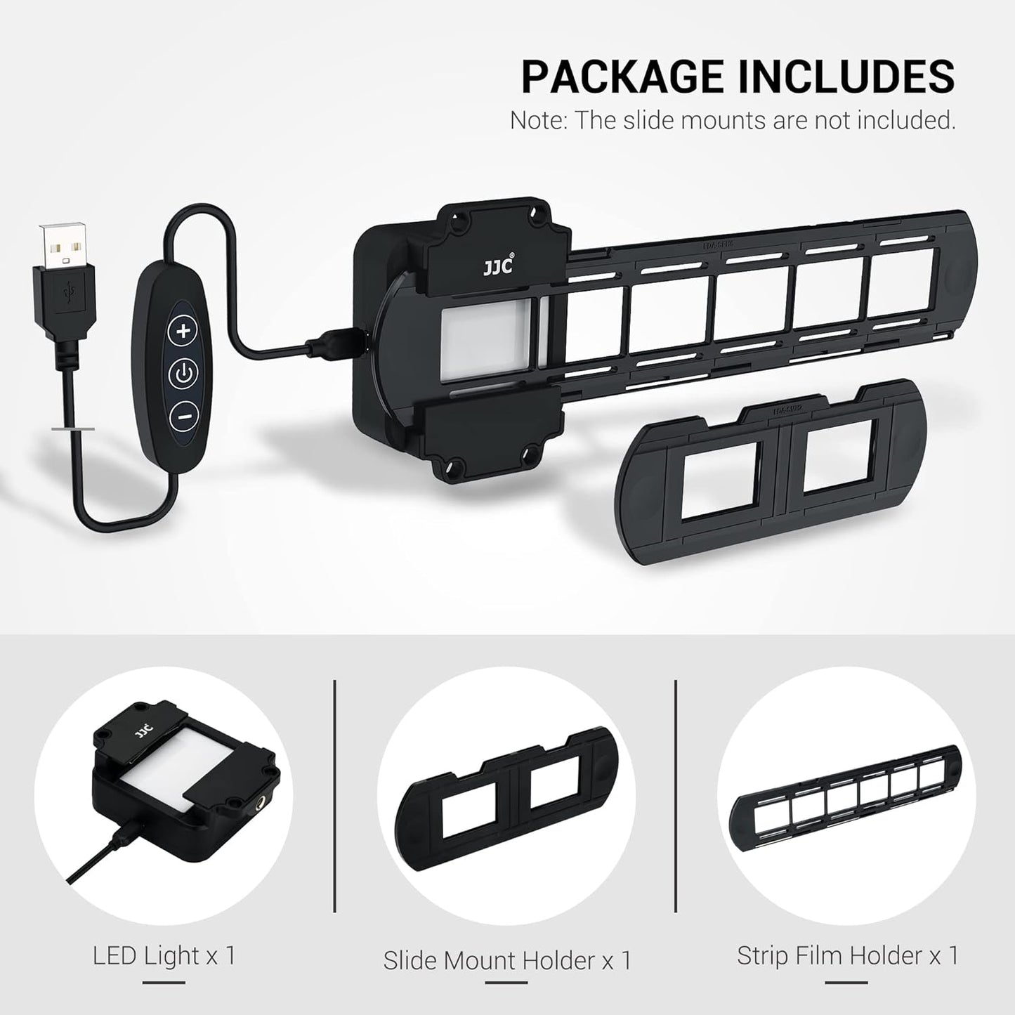 JJC LED Scanners Light Set Kit for Digitizing, Copying, and Remaking NEW