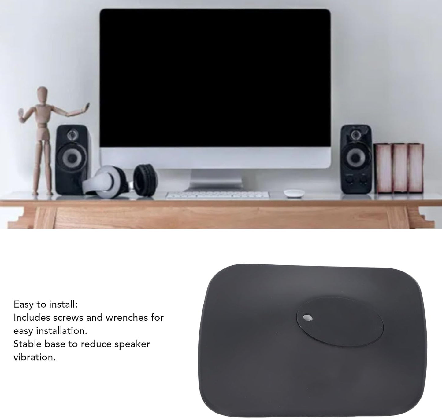 XUMIUZIY Stands Metal Reduction of Speaker Vibration for KEF LSX II NEW