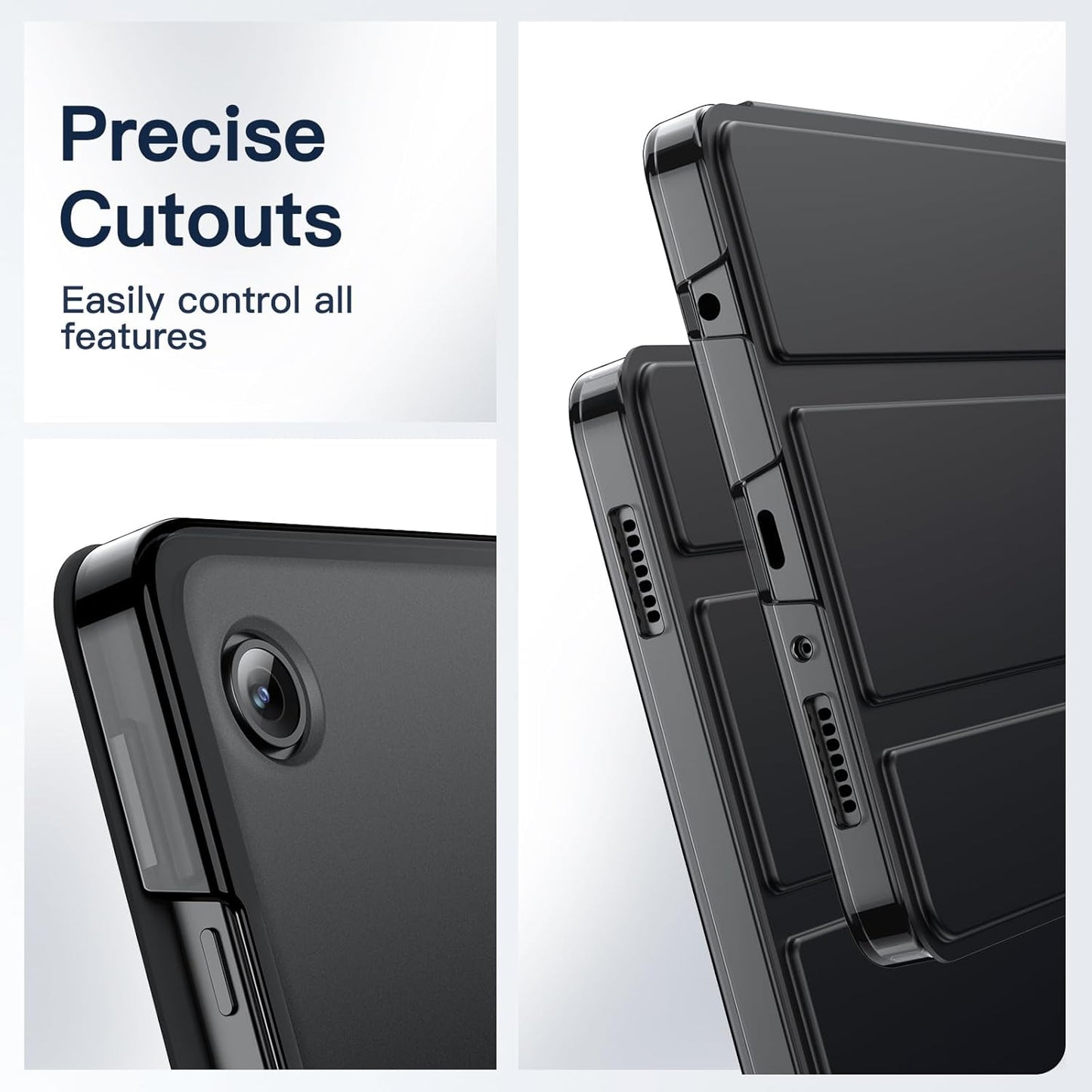JETech Slim Cases Translucent Protective Case for Samsung Galaxy Tab A 8.7 NEW