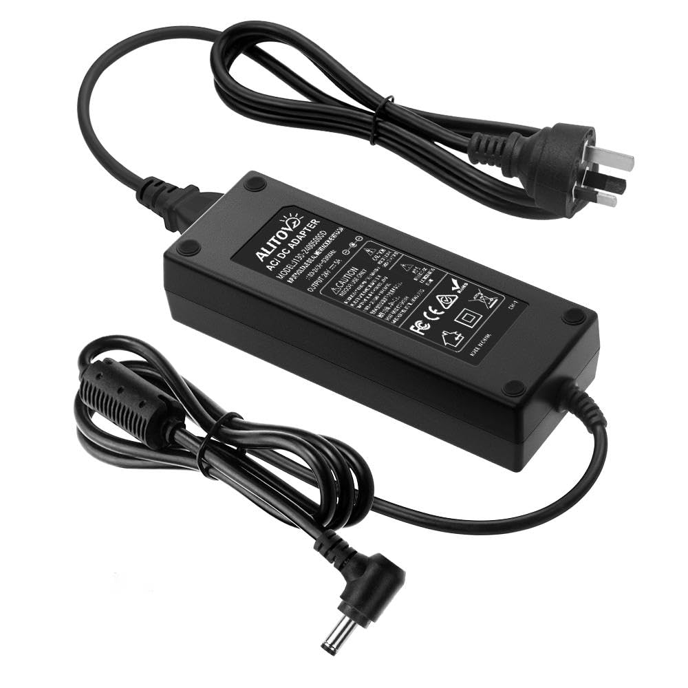 ALITOVE 24V AC Adapters 5A AC Adapter Power Supply for LED Strip Lights, NEW