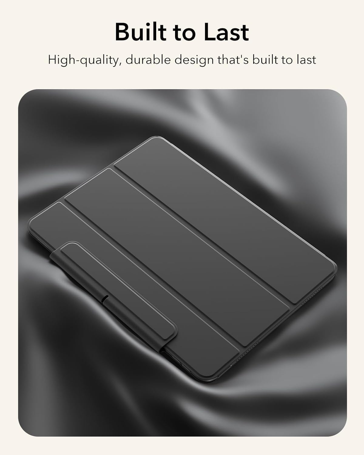 ESR iPad Air 11 Inch Cases for 5th & 4th Gen Tablets, Black NEW