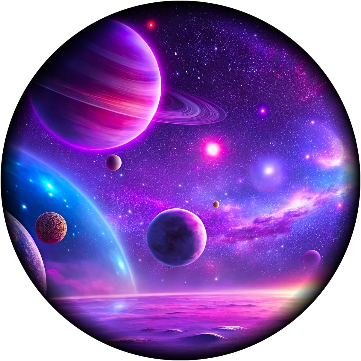 YunLone Projector & 12 Realistic Galaxy Film Discs Projection Lighting Decor NEW