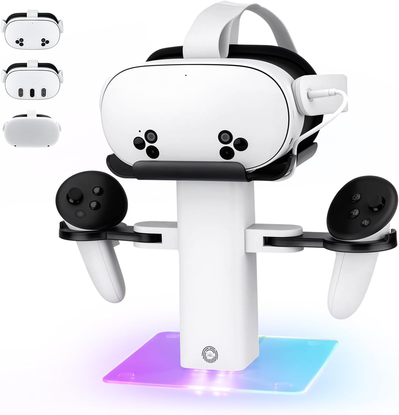 Mcbazel 15W Fast Vertical Charging Stand for Meta Quest 3S/3/2 VR Headset DEMO