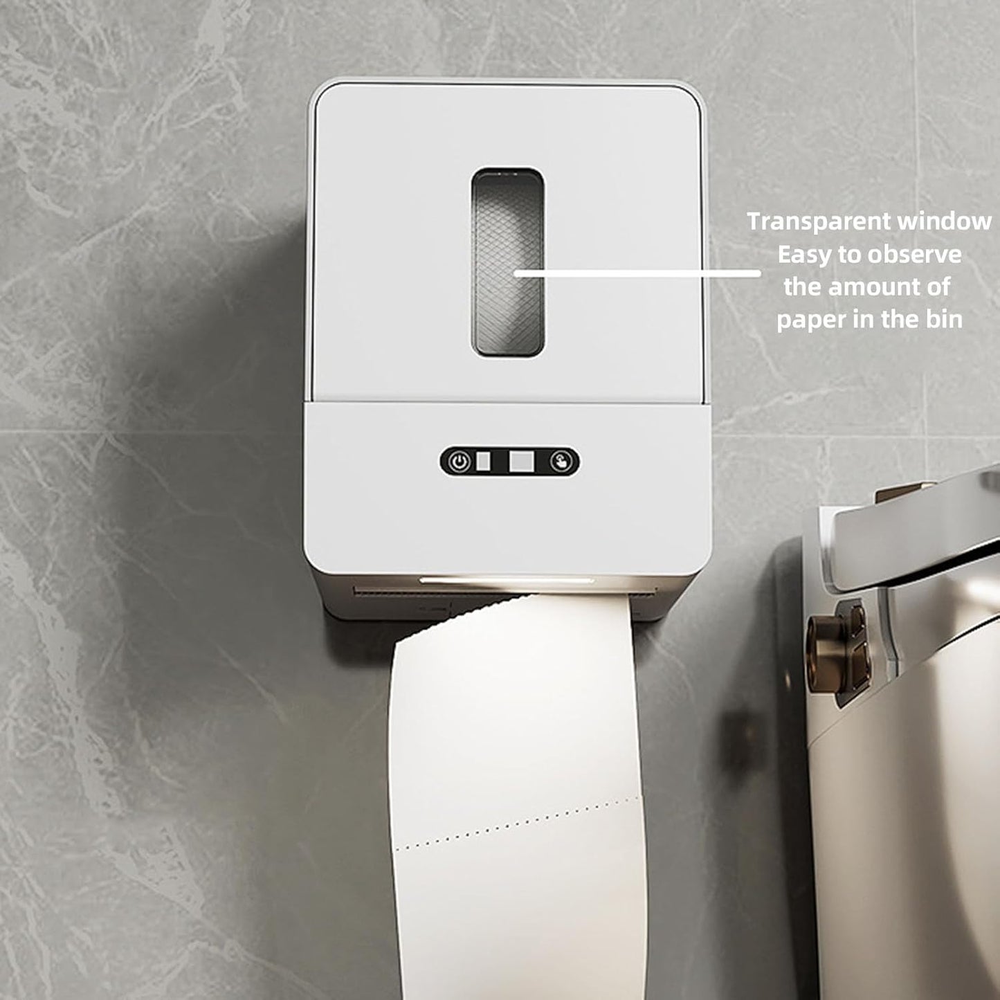 Jectse Touchless Automatic Paper Towel Dispenser with 3-Stage Separation DEMO