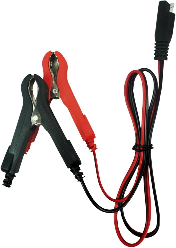Smartech 6V/12V 1A Automatic Lead-Acid Lithium Battery Charger for Cars, DEMO