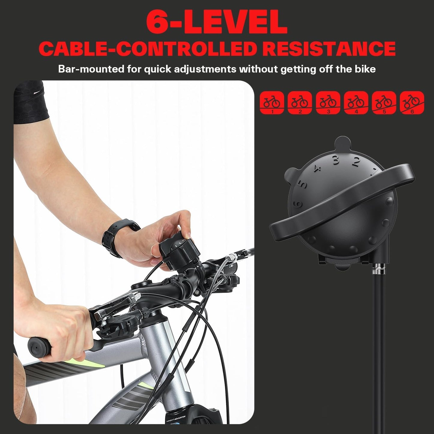 Sportneer Magnetic Bicycle Trainers for 26-28" & 700C Wheels Adjustable DEMO