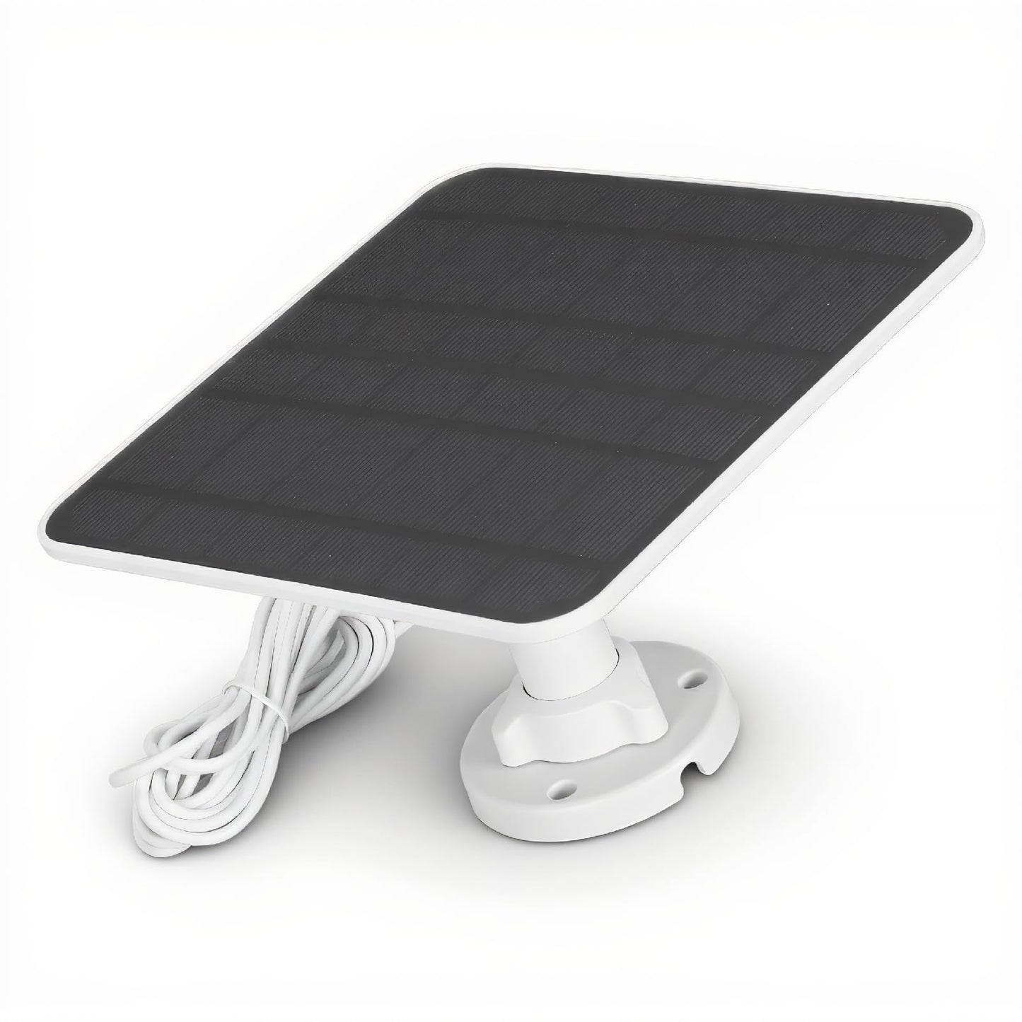 Eulbevoli Solar Panel Charger 6W 5V Monocrystalline Silicon Security Camera NEW