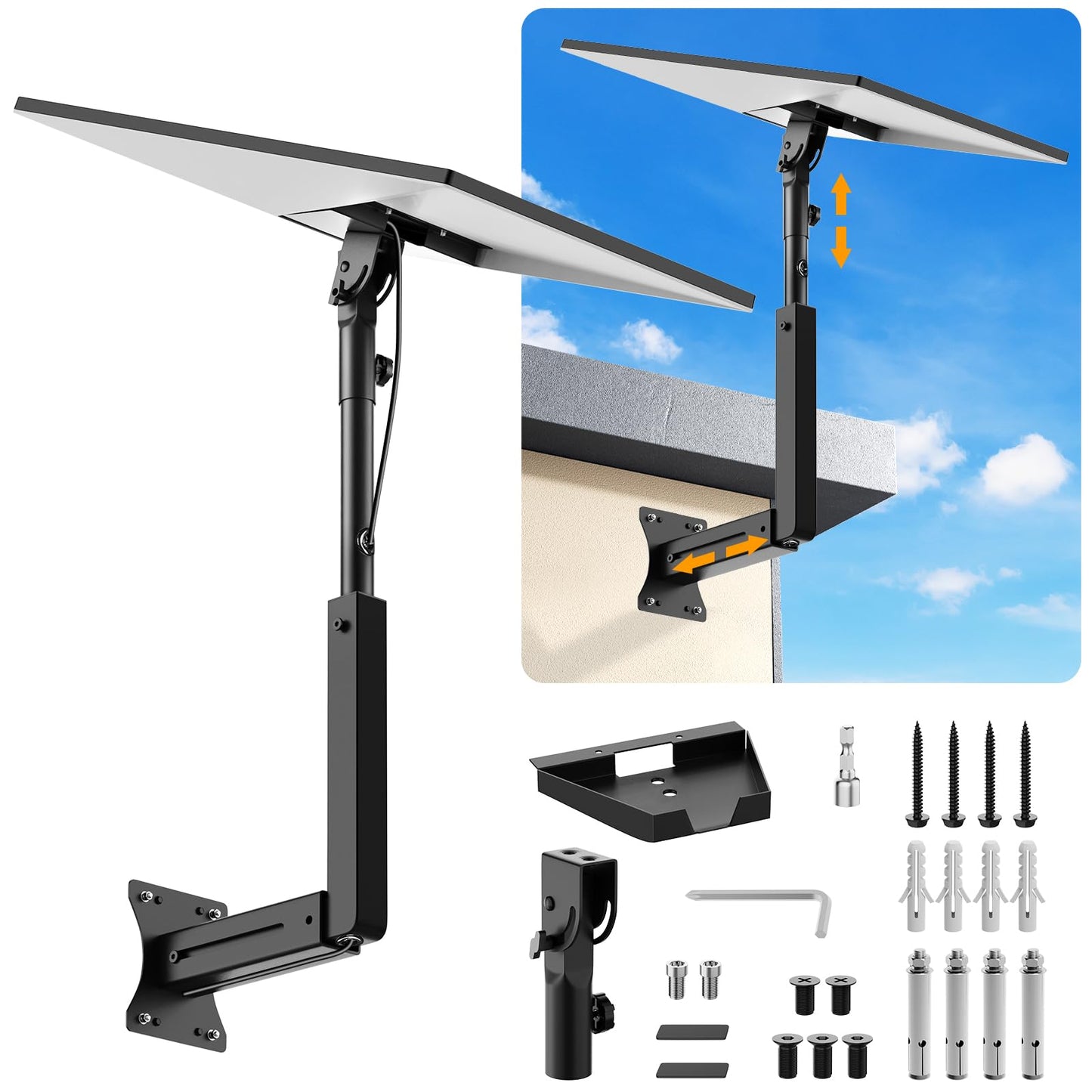 Bloazzup Adjustable Mounting Accessories Starlink Wall Mount Gen 3 DEMO