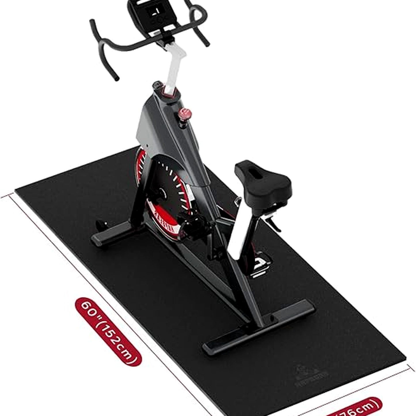HAPBEAR Non-Slip Mats Fitness Mat Protective Pad for Treadmills Size 152x76 DEMO