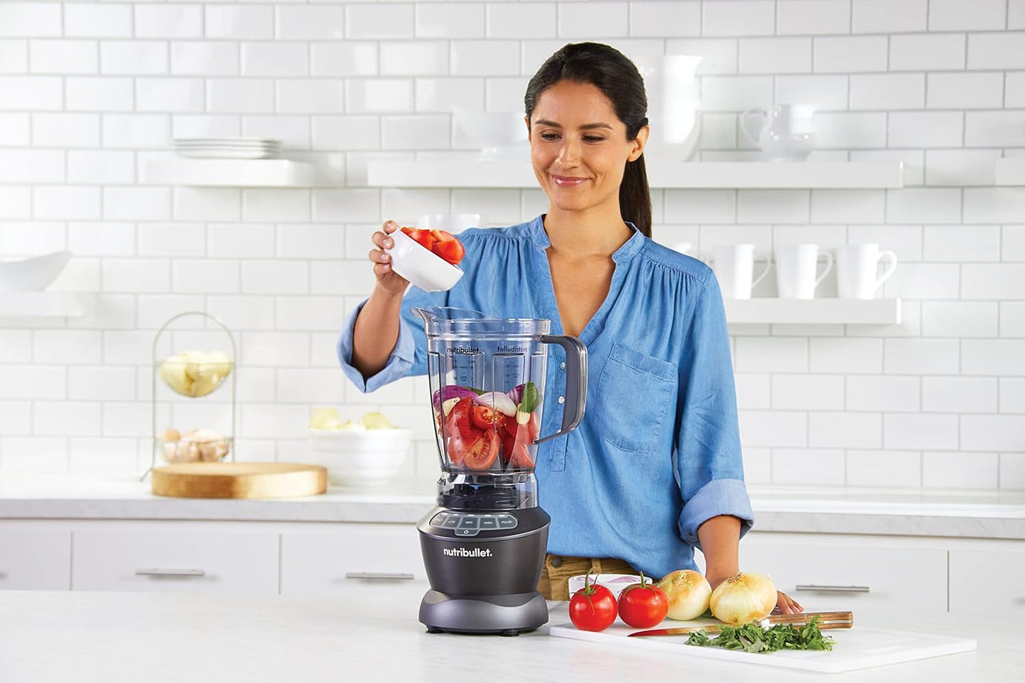 NutriBullet 1200W Jug Blenders Powerful Jug Blender Smoothie Maker Combo DEMO
