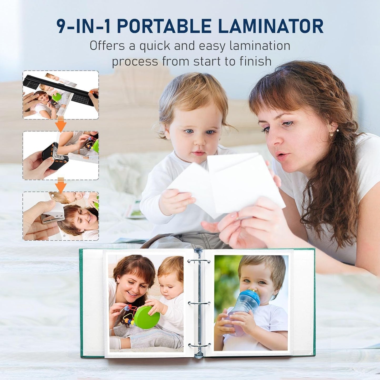 PFATURKHN A3 Thermal Laminator with Paper Trimmer Desktop Office Equipment DEMO