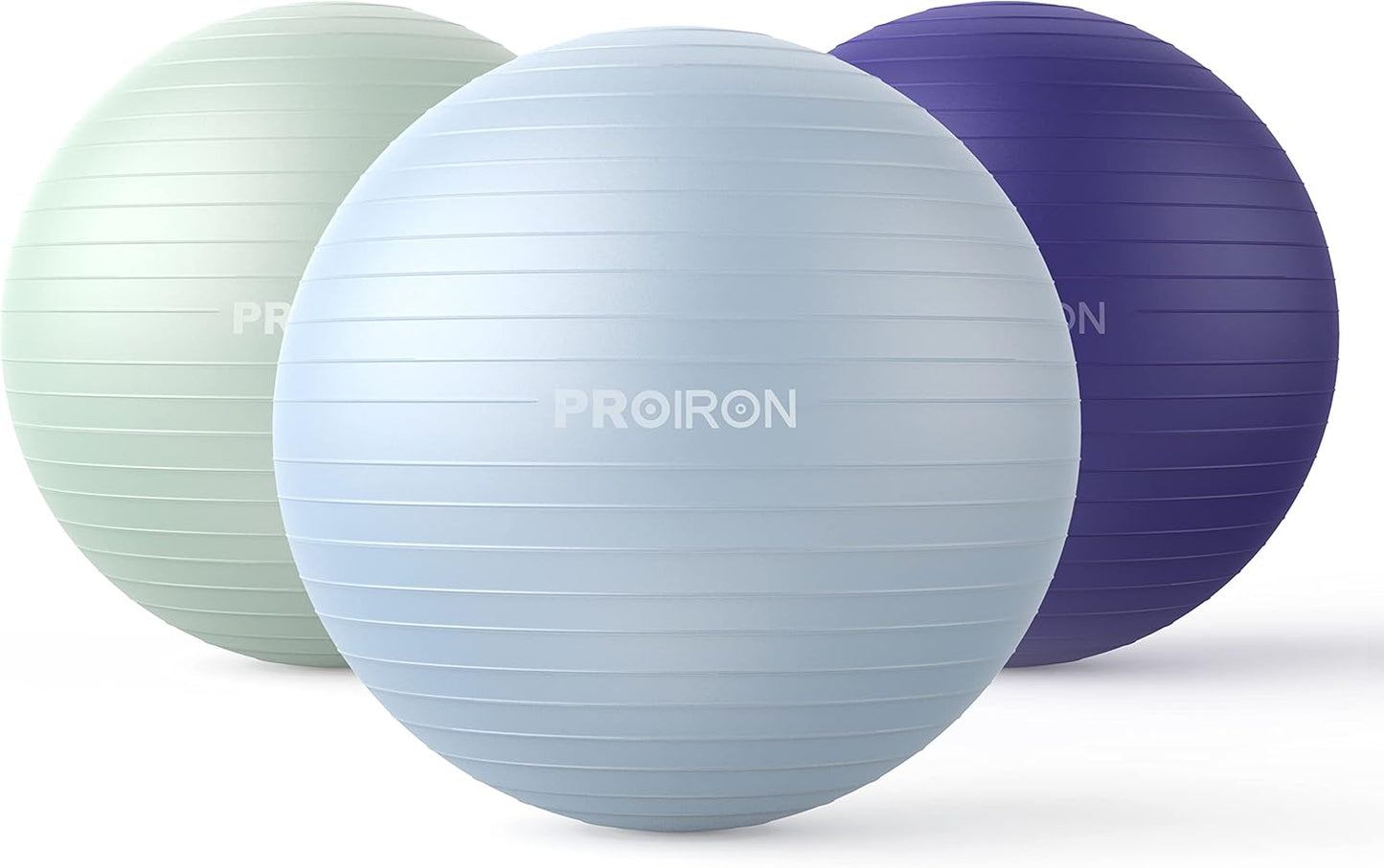 PROIRON Exercise Ball Anti-Burst Yoga Chair Slip Resistant Green Size 65cm DEMO