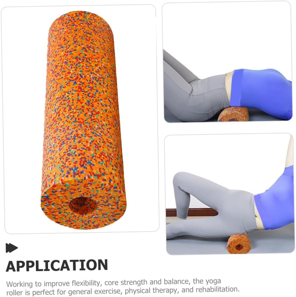 miaoyimiao Foam Roller for Yoga Balance Training Massage Relaxation Orange NEW