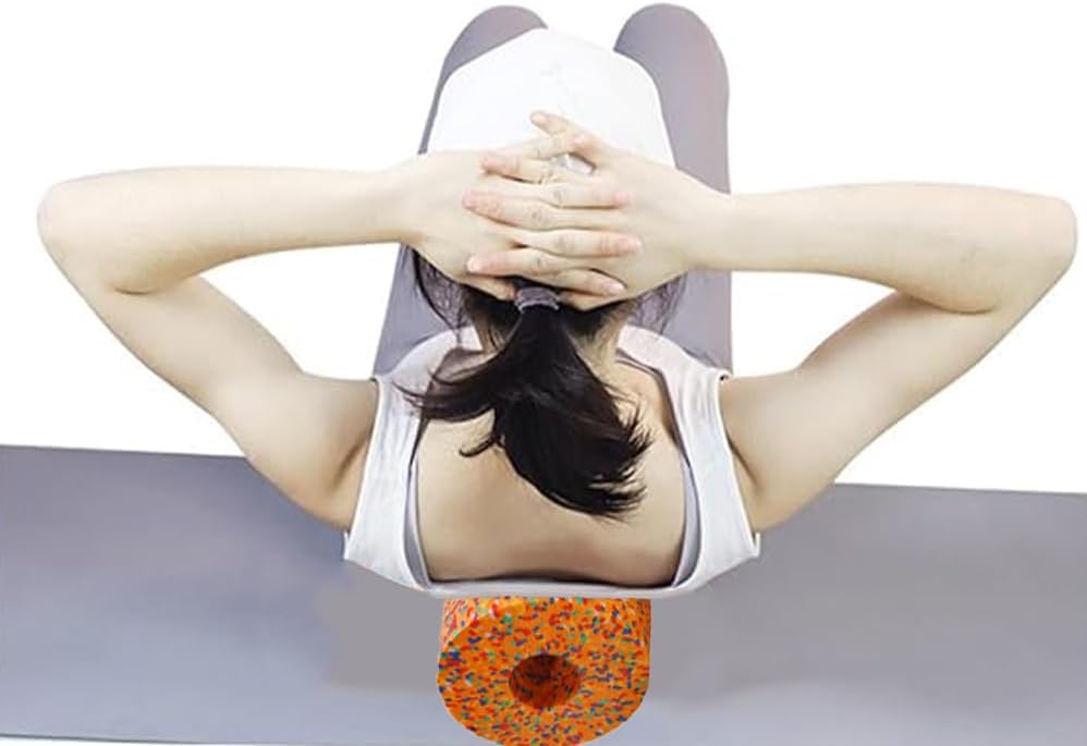 miaoyimiao Foam Roller for Yoga Balance Training Massage Relaxation Orange NEW