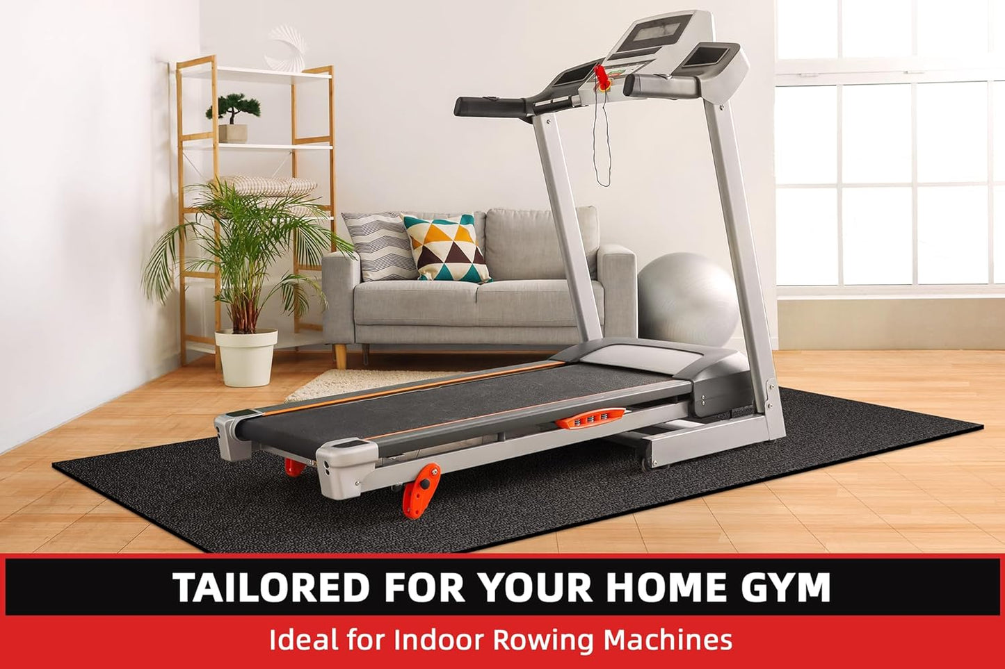 GymCope Exercise Equipment Mat Durable Polyvinyl Chloride Protective Floor NEW