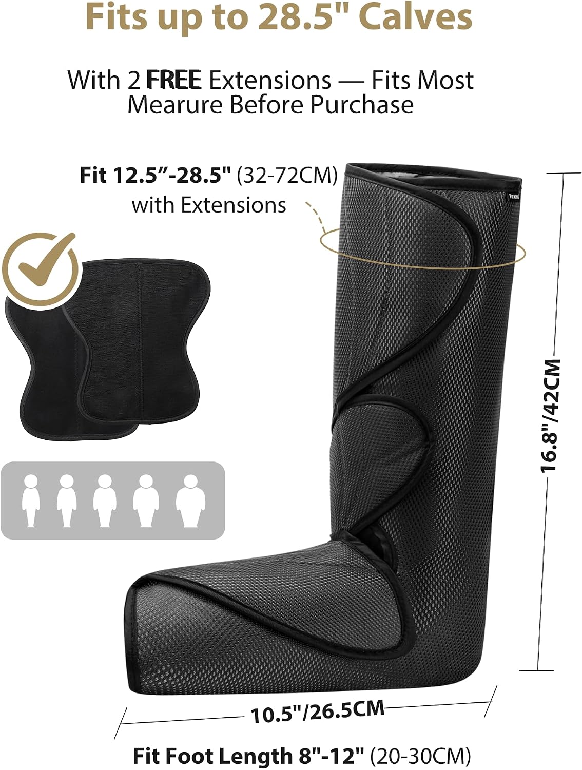FIT KING Electric Leg Massager with Air Compression for Foot Muscle DEMO