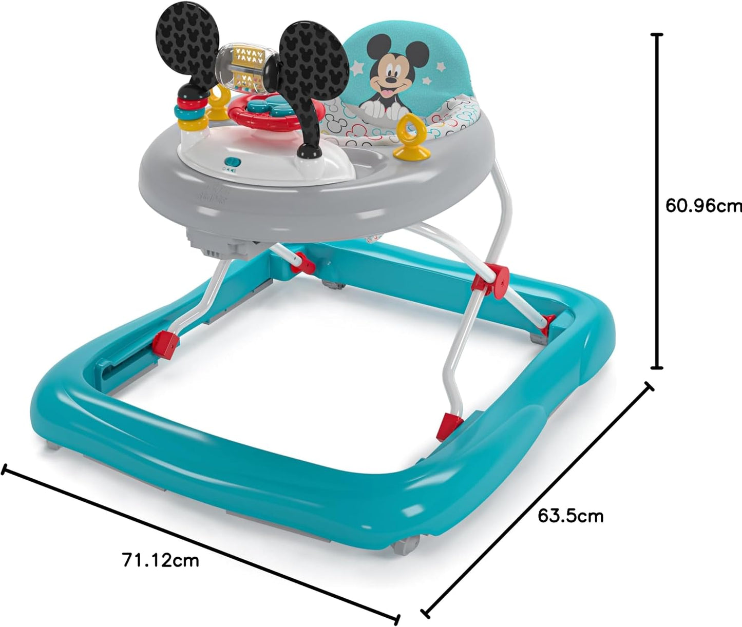 Bright Starts Walkers Disney Baby Mickey Mouse 2-in-1 Activity Walker DEMO
