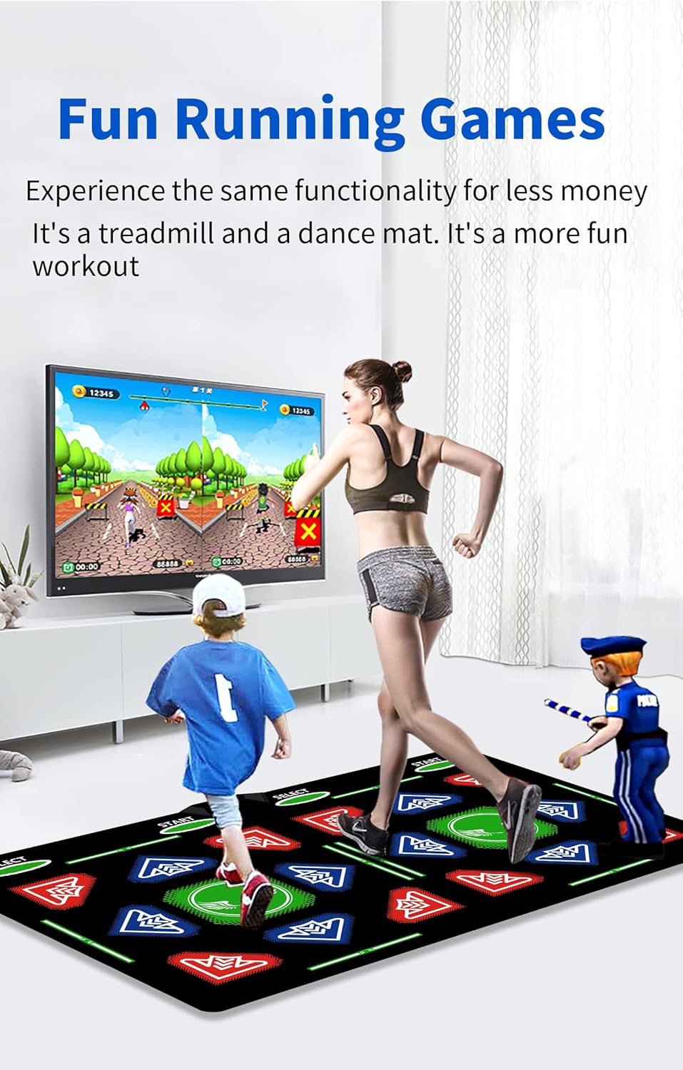 OZLET Streaming Clients Dance Mat 64GB Storage 1000 Games 885 Songs 81 MTV DEMO