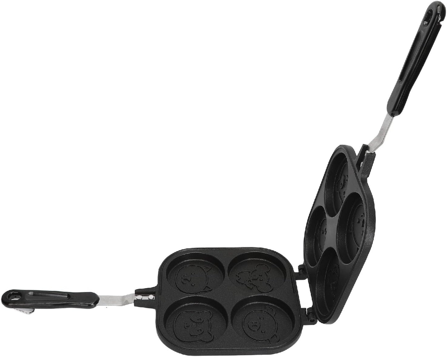 Aoutecen Double Sided Aluminum Alloy Commercial Waffle Maker Non-Stick NEW