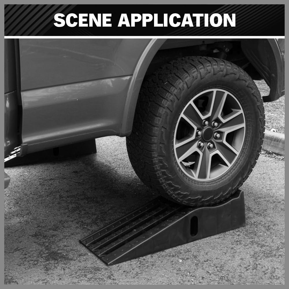 SEDY Heavy-Duty Vehicle Ramps Durable Non-Slip Black Surface 905MM Long DEMO