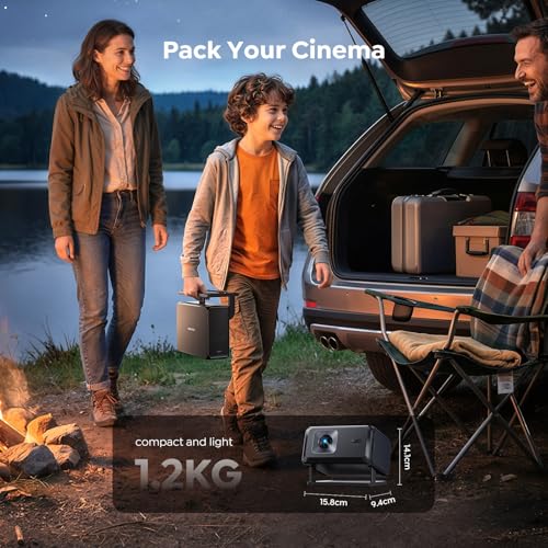 TOPTRO 4K Projectors Projector with Google TV, Netflix, Disney+ Auto Focus NEW