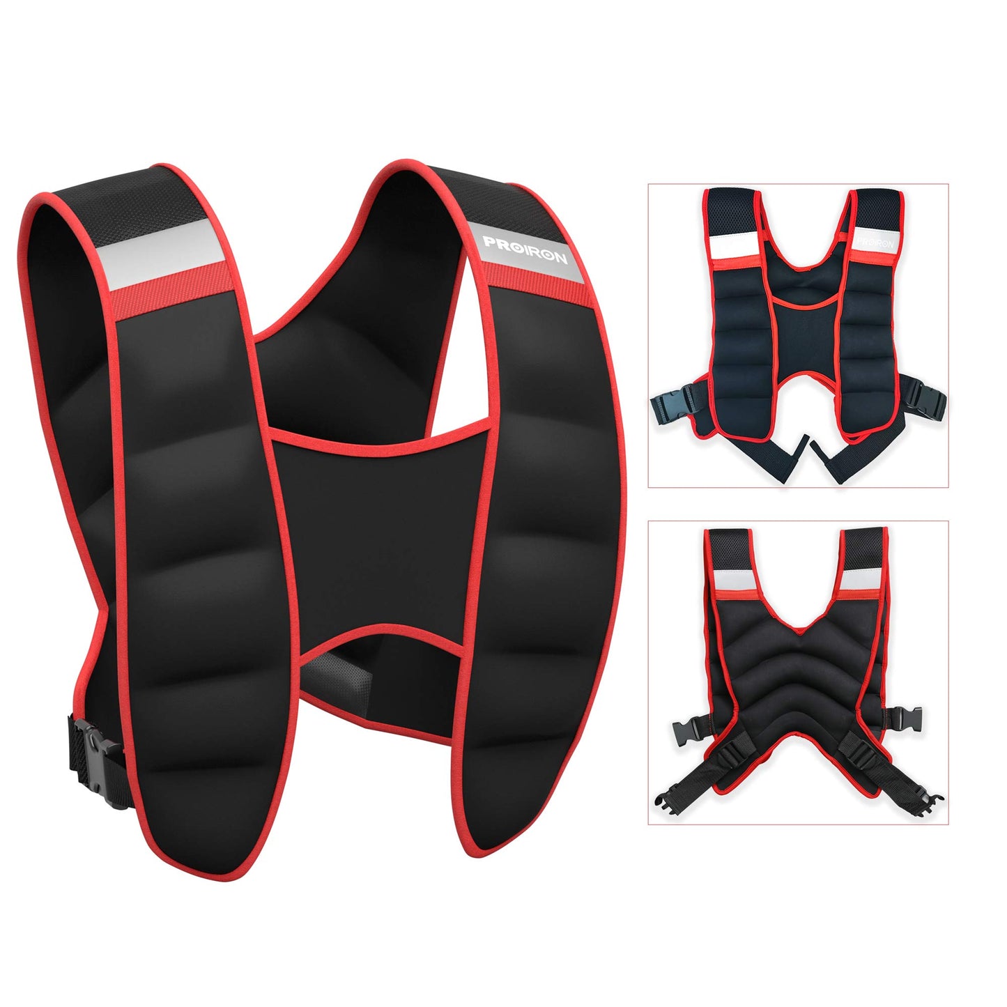 PROIRON 5kg Weight Vests Weighted Vest, One Size Comfortable Neoprene NEW