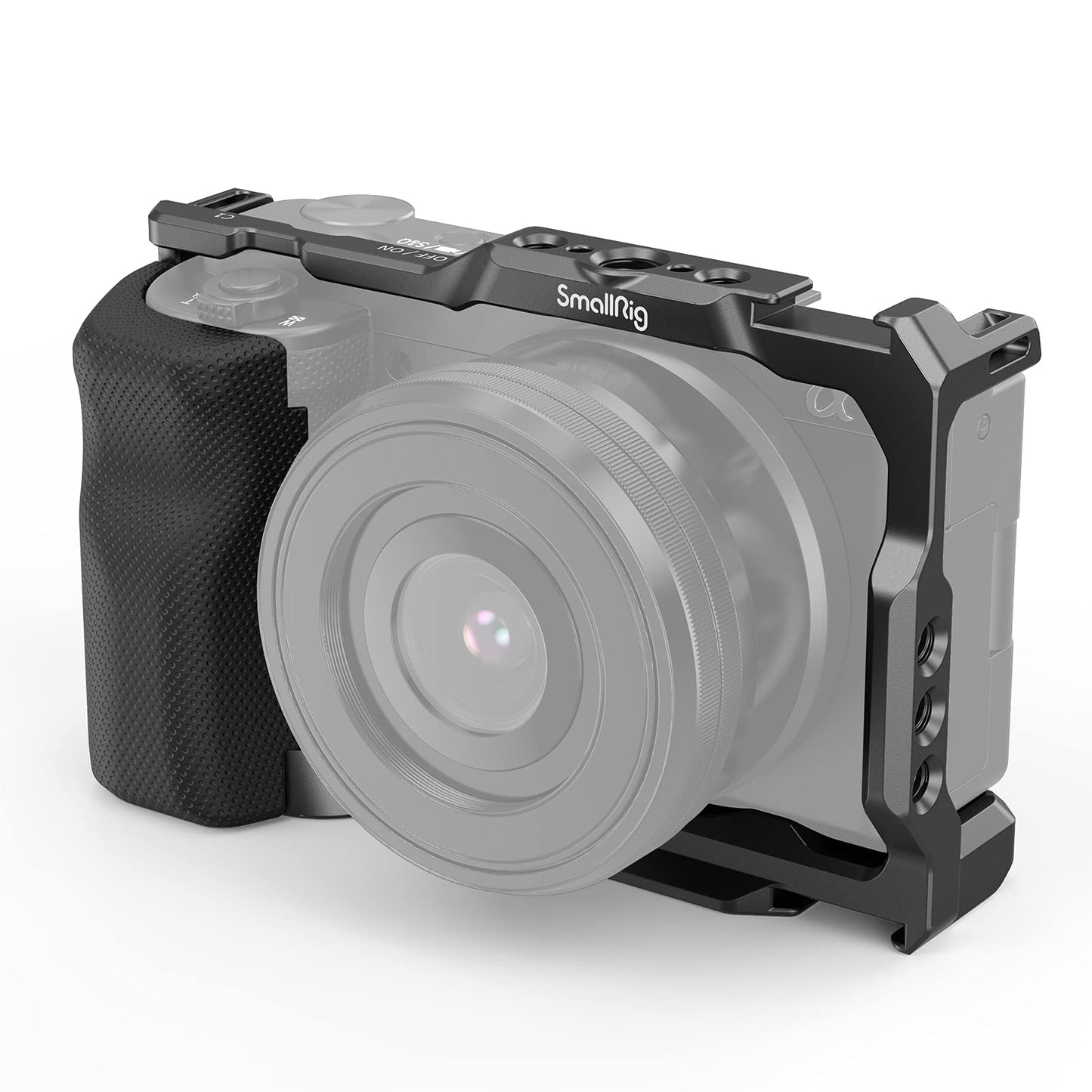 SMALLRIG ZV-E10 Camera Cage Mount with Grip and Built-in Quick Release DEMO
