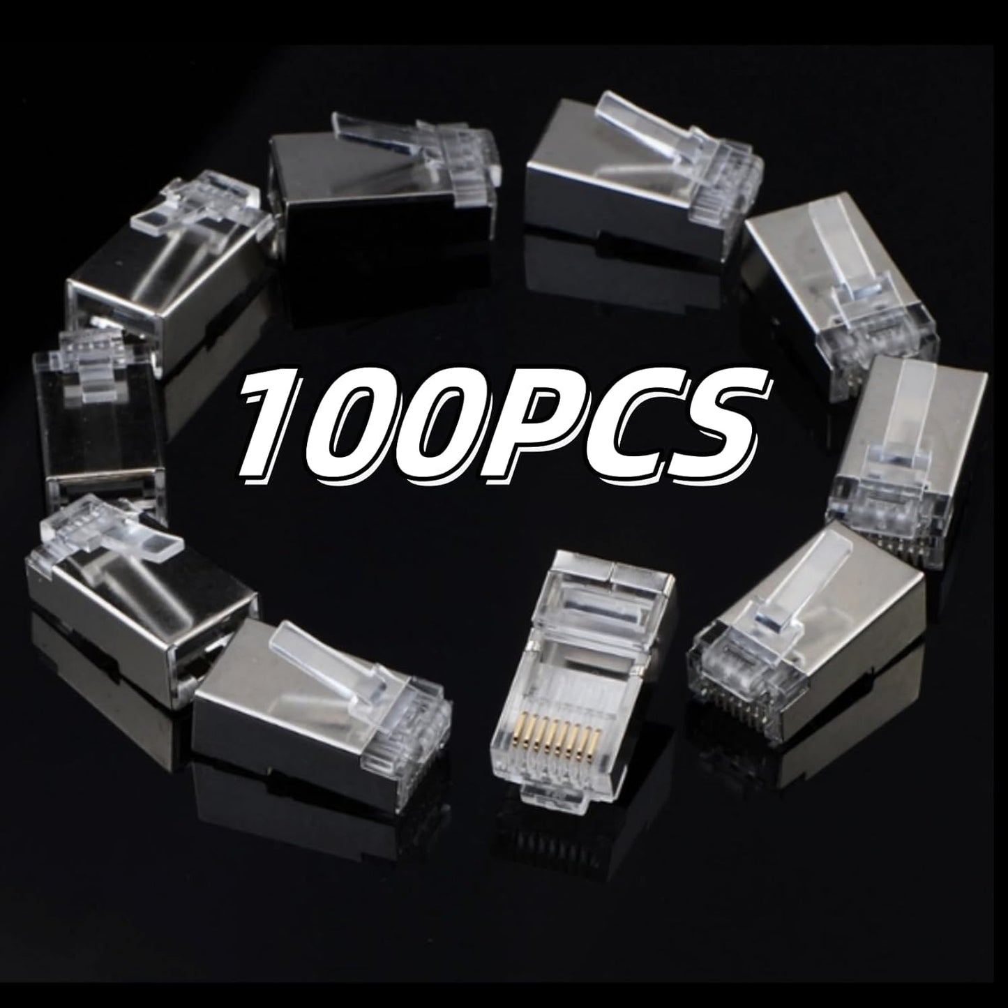 Shielded Cat Cables & Accessories 6 Ethernet Cables with RJ45 Connector DEMO