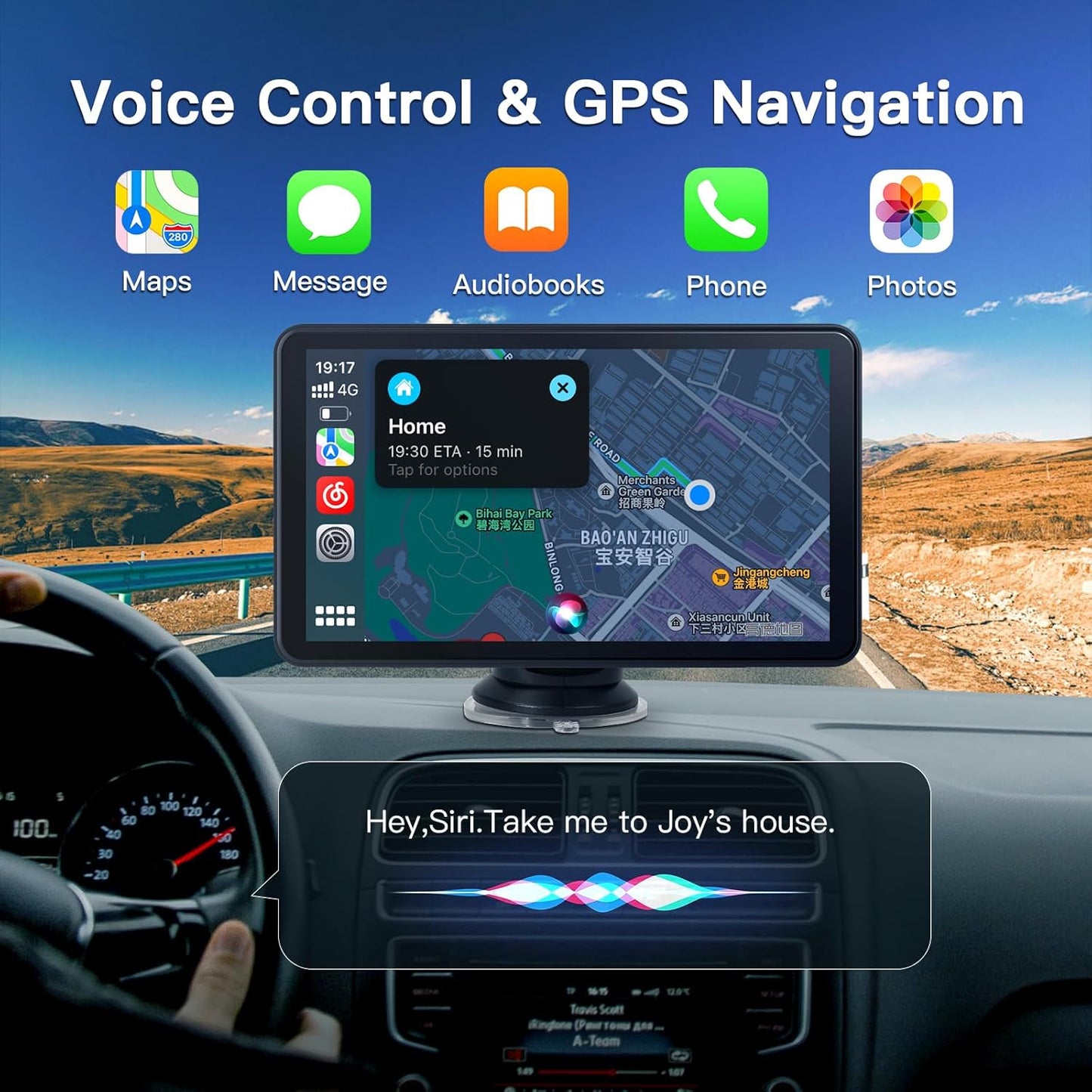 OTNBGSR On-Dash On-Dash-Monitoring Monitoring Touch Screen Car Radio with NEW