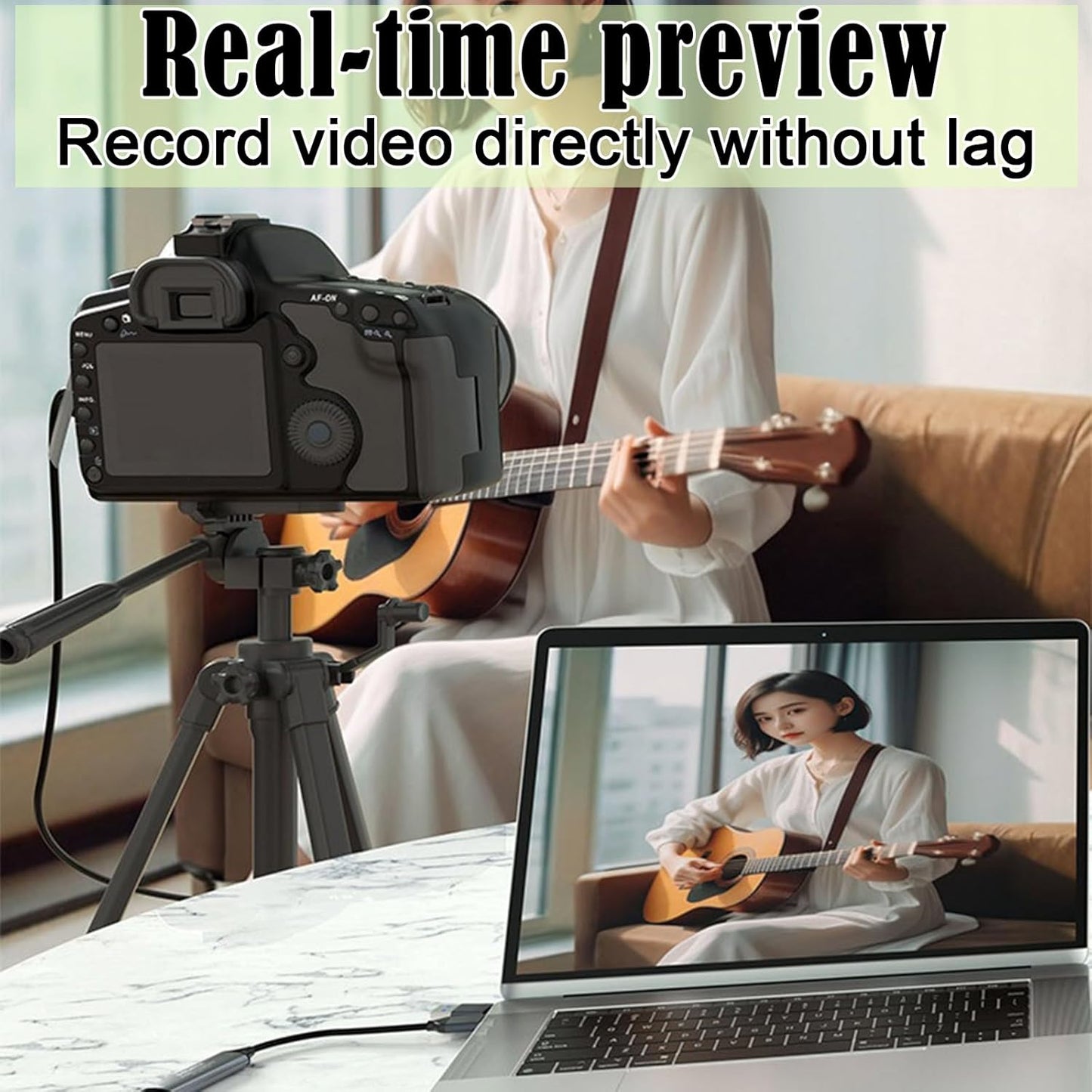4K HDMI Components to USB Video Capture Card 1080P60 HD Live Audio DEMO