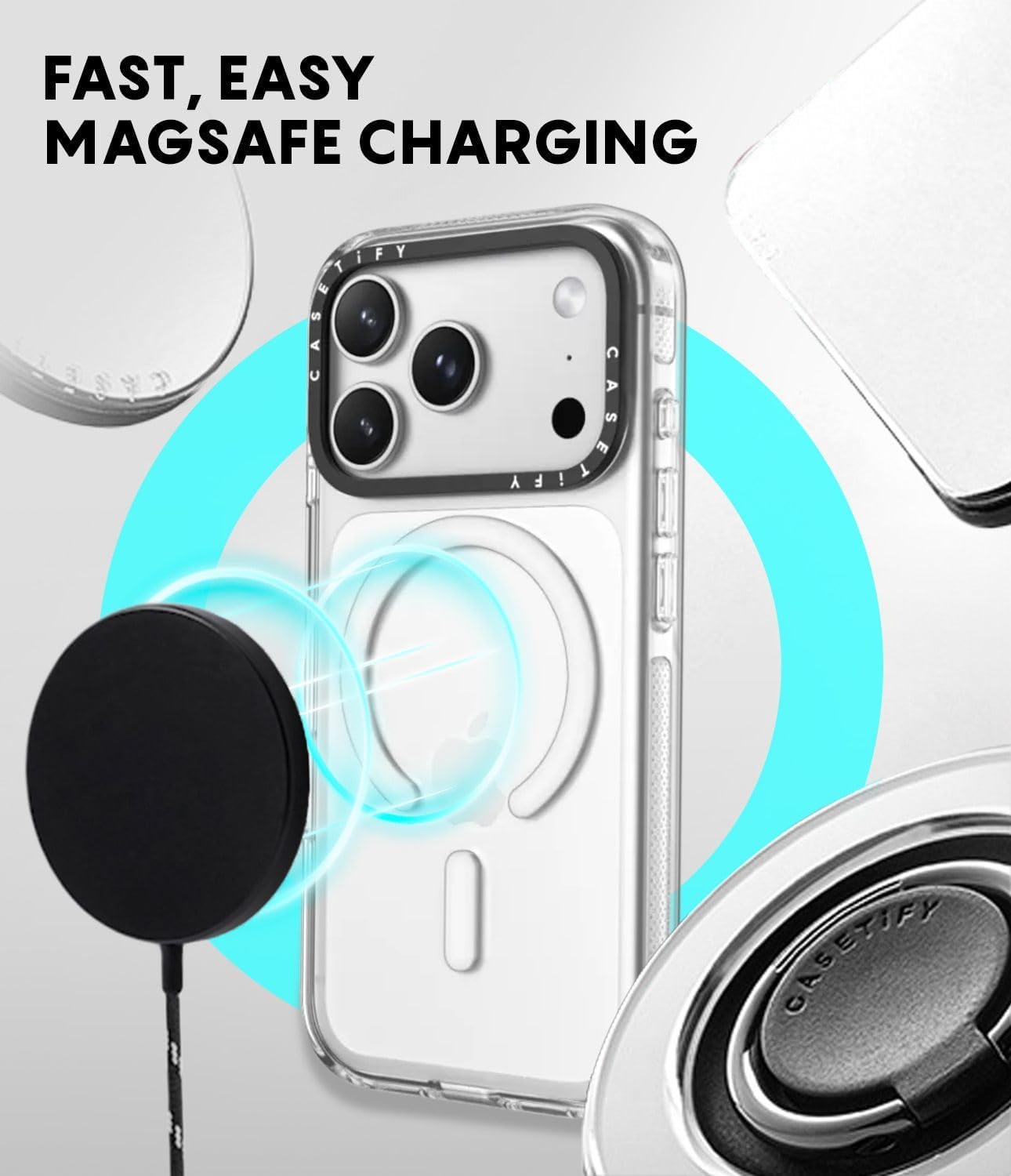 CASETiFY Aussie Animals Clear Protective Phone Case for iPhone 17 Pro Max NEW