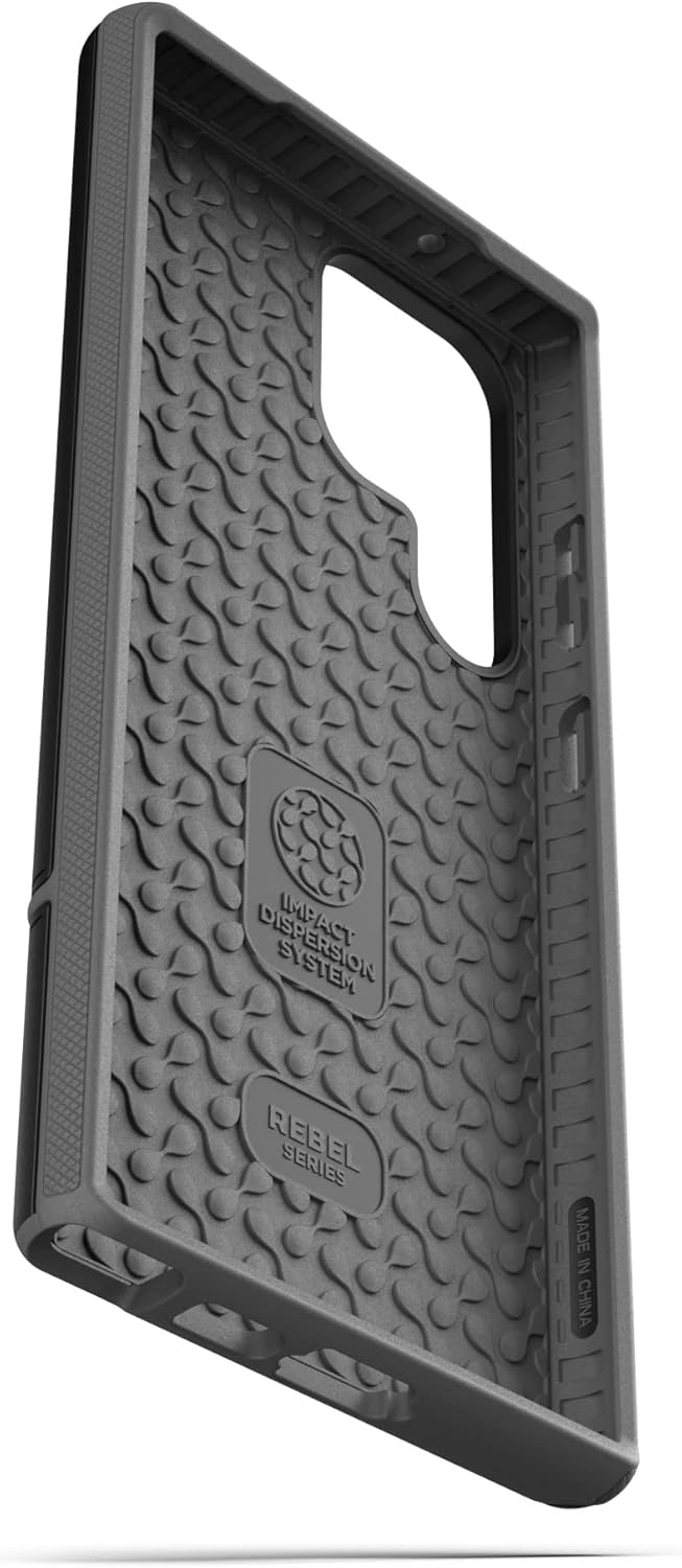 Encased Protective Black Phone Case for Samsung Galaxy S23 Ultra NEW