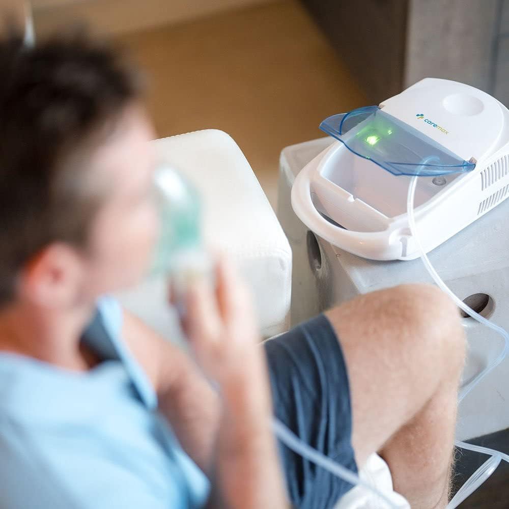 CareMax Portable Nebulisers Tabletop Compressor Nebuliser Machine for Home DEMO