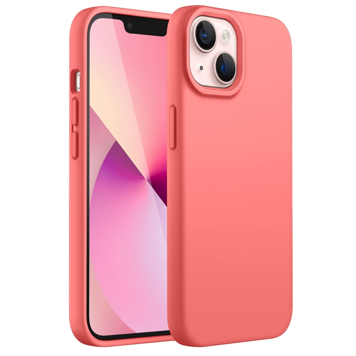 JETech Silicone Phone Case for iPhone 13 6.1-Inch Soft Touch Full-Body NEW