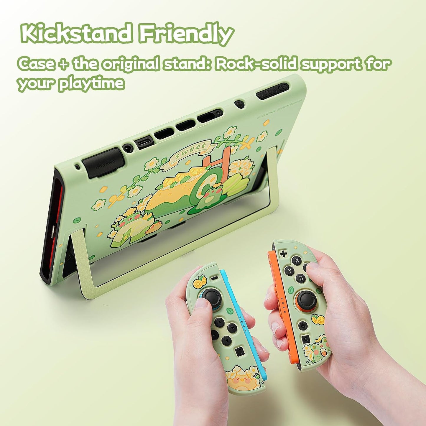 GeekShare Protective Hard PC Slim Dockable Shell Case for Nintendo Switch 2 NEW