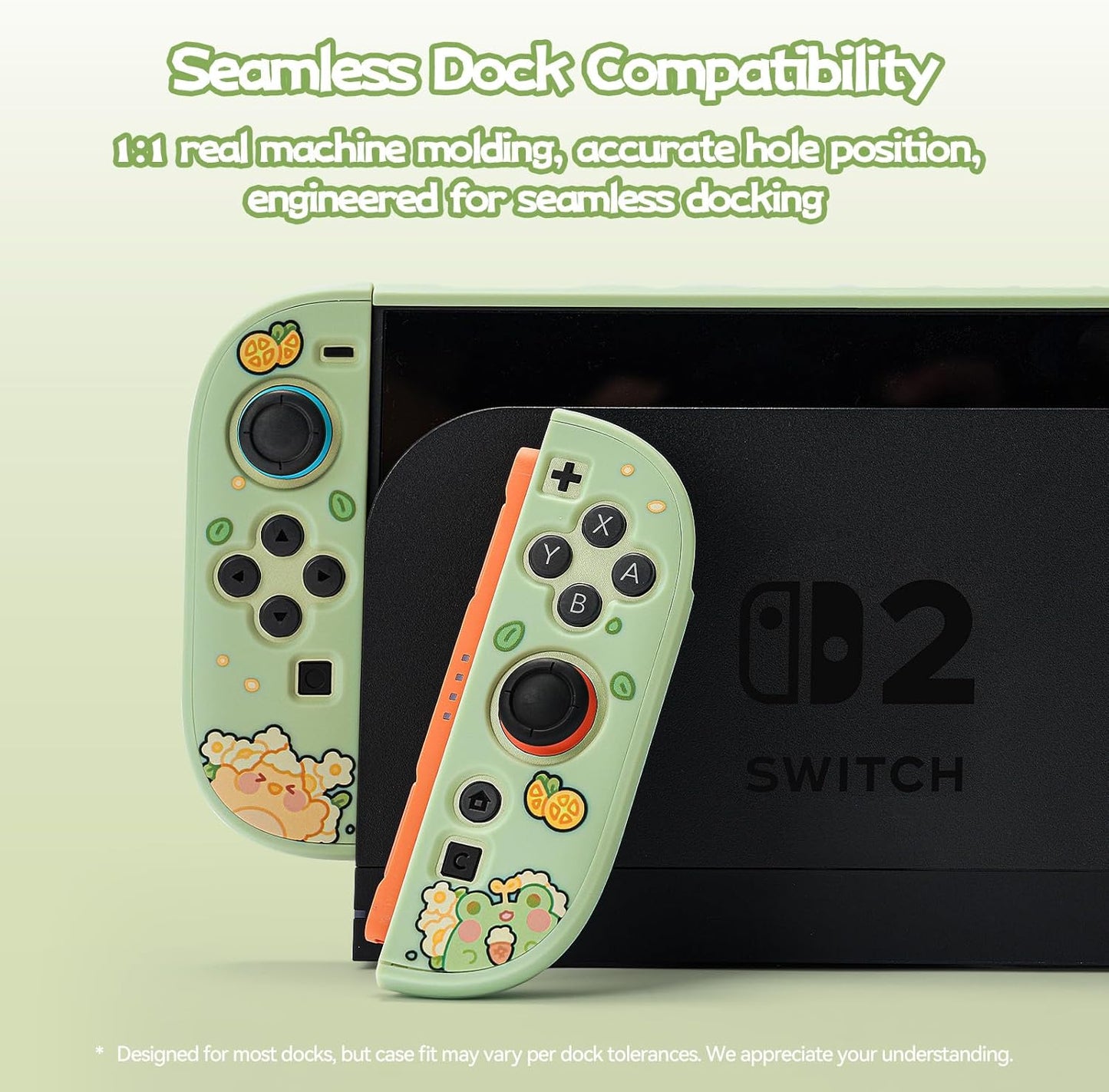 GeekShare Protective Hard PC Slim Dockable Shell Case for Nintendo Switch 2 NEW