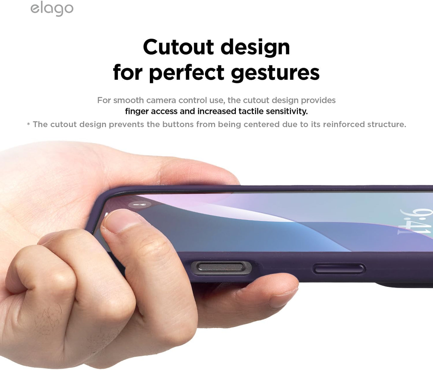 elago Magnetic Silicone Phone Case for iPhone 16 Pro Max 6.9 Inch Deep NEW