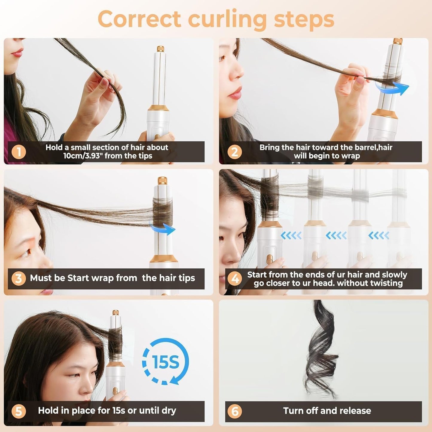 Upgrade Your Hair Styling with the 5-in-1 Detachable Blow Dryer Brush Set DEMO