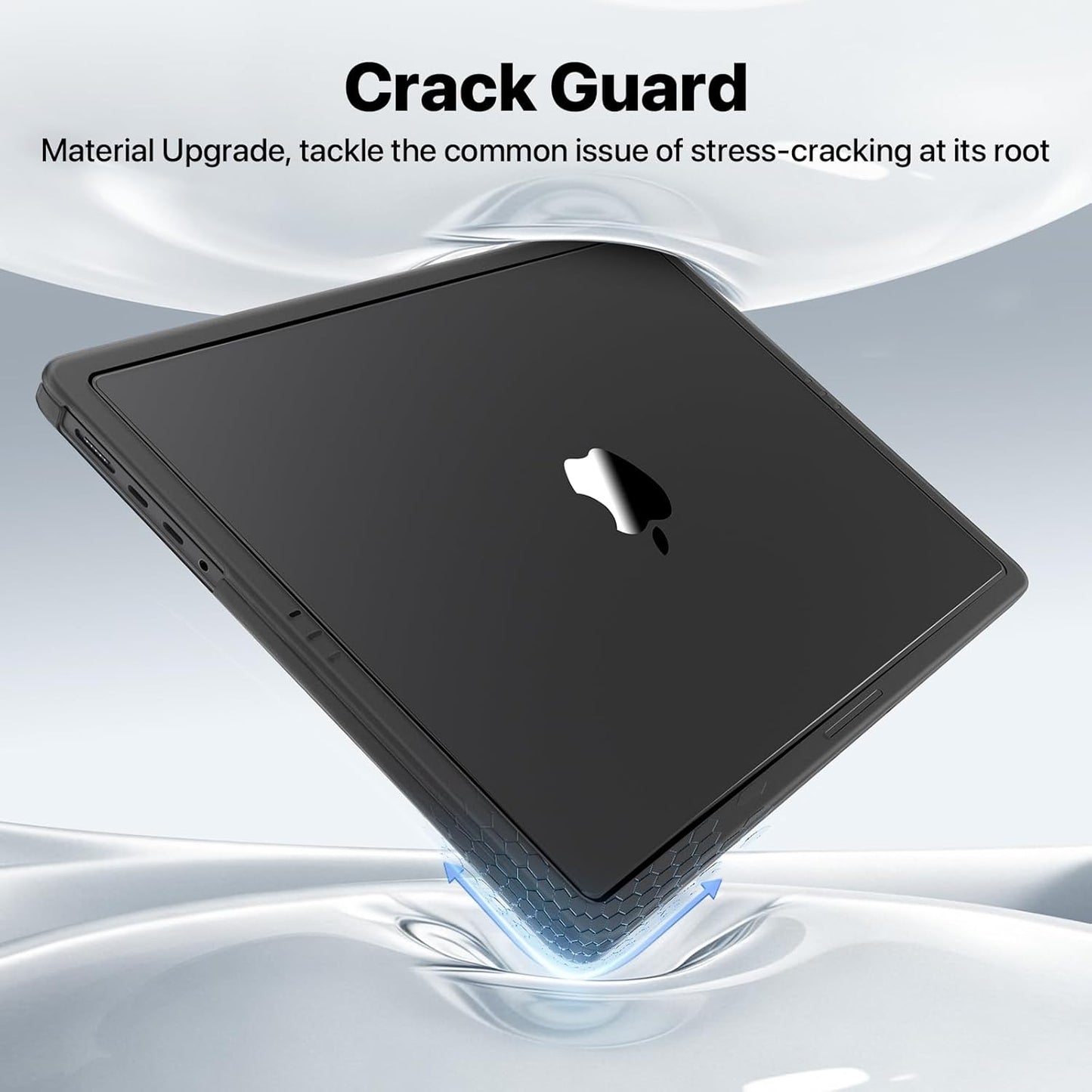 Soonjet Black Hard Shell Case for 14 Inch MacBook Pro Laptop Cover DEMO