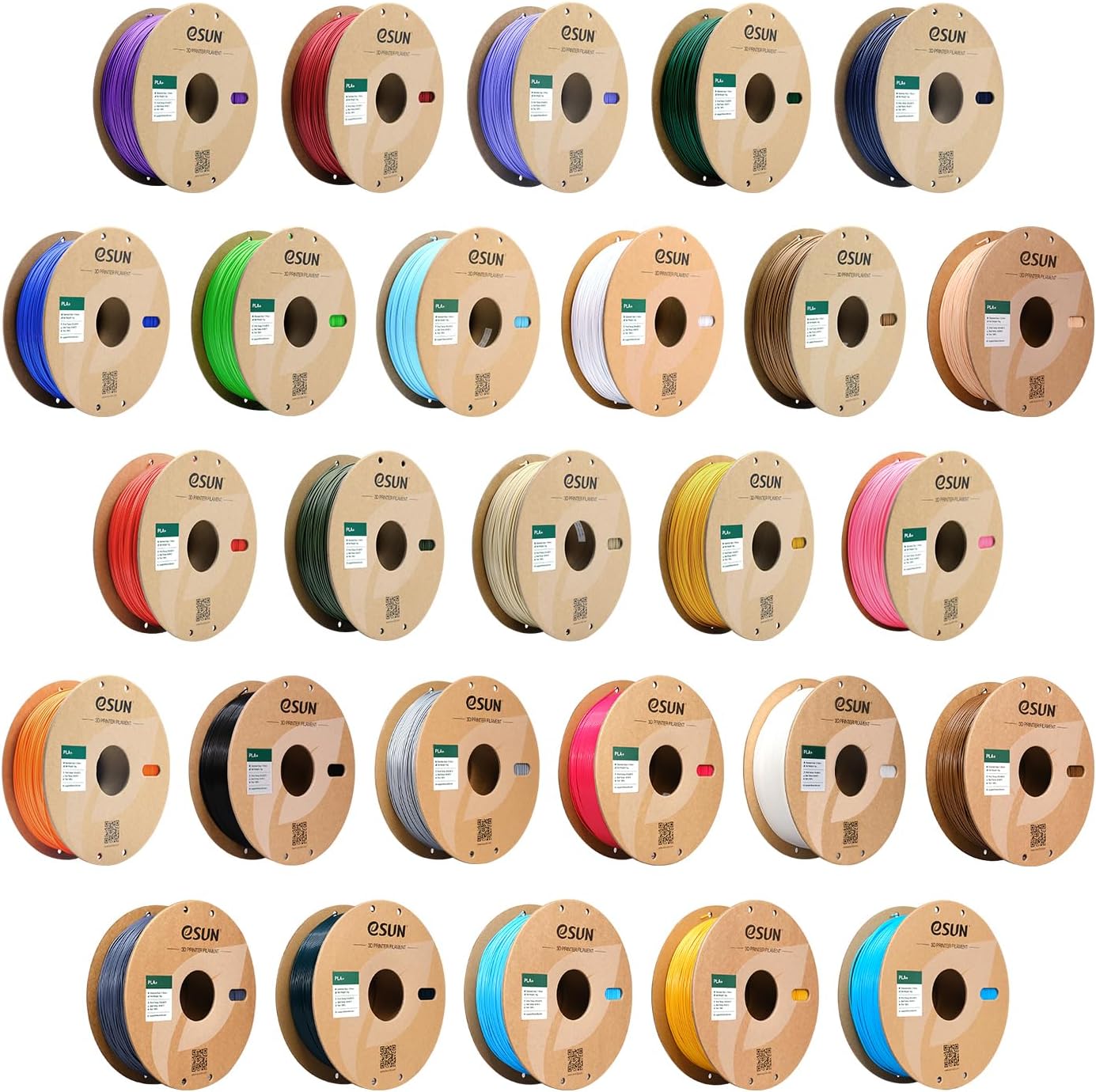 eSUN 3D Printing PLA PRO Plus Filament Spool, 1.75mm, 1KG, Gold, for NEW