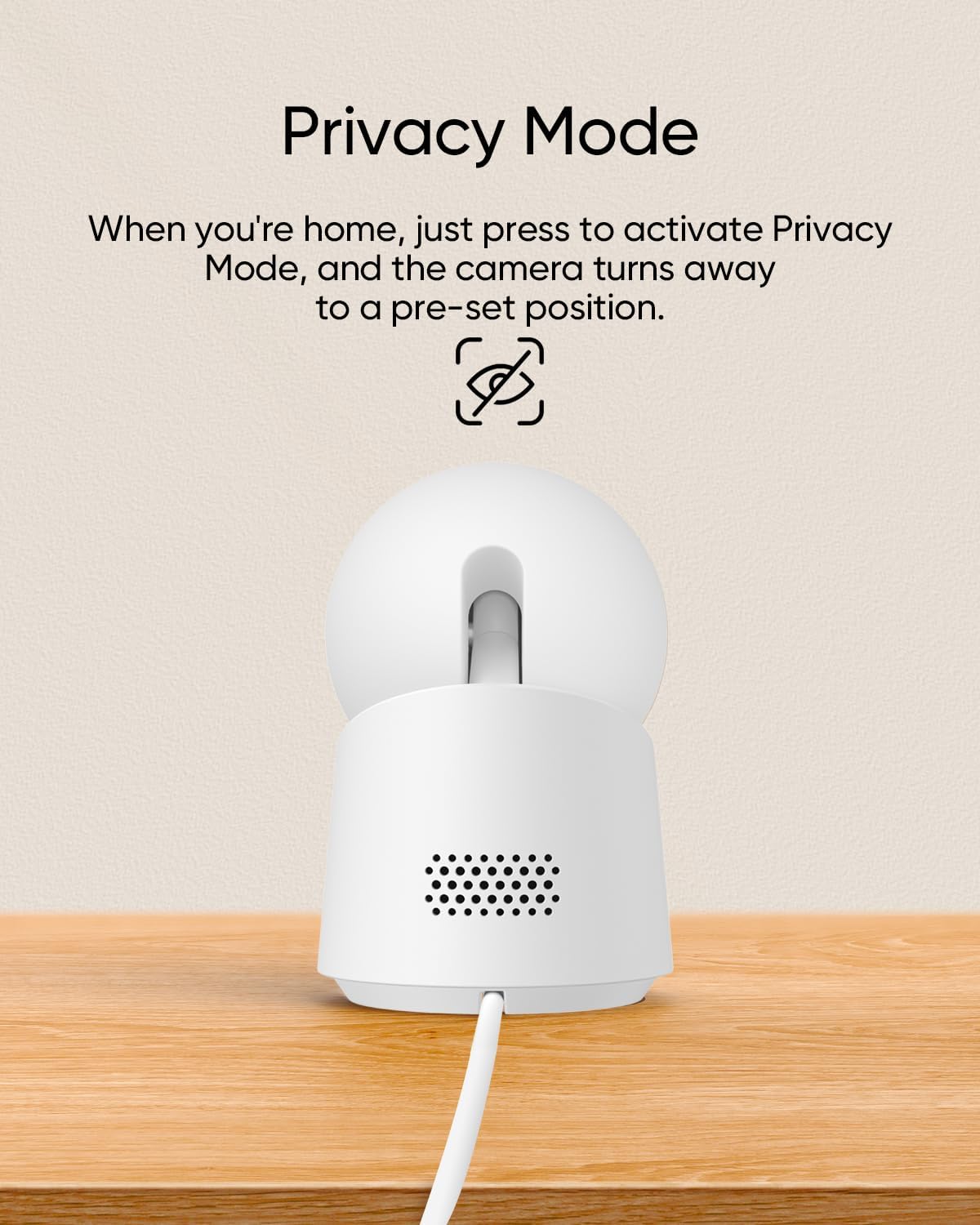 eufy Security Indoor Cam C210 White Bullet Camera for Home Monitoring DEMO
