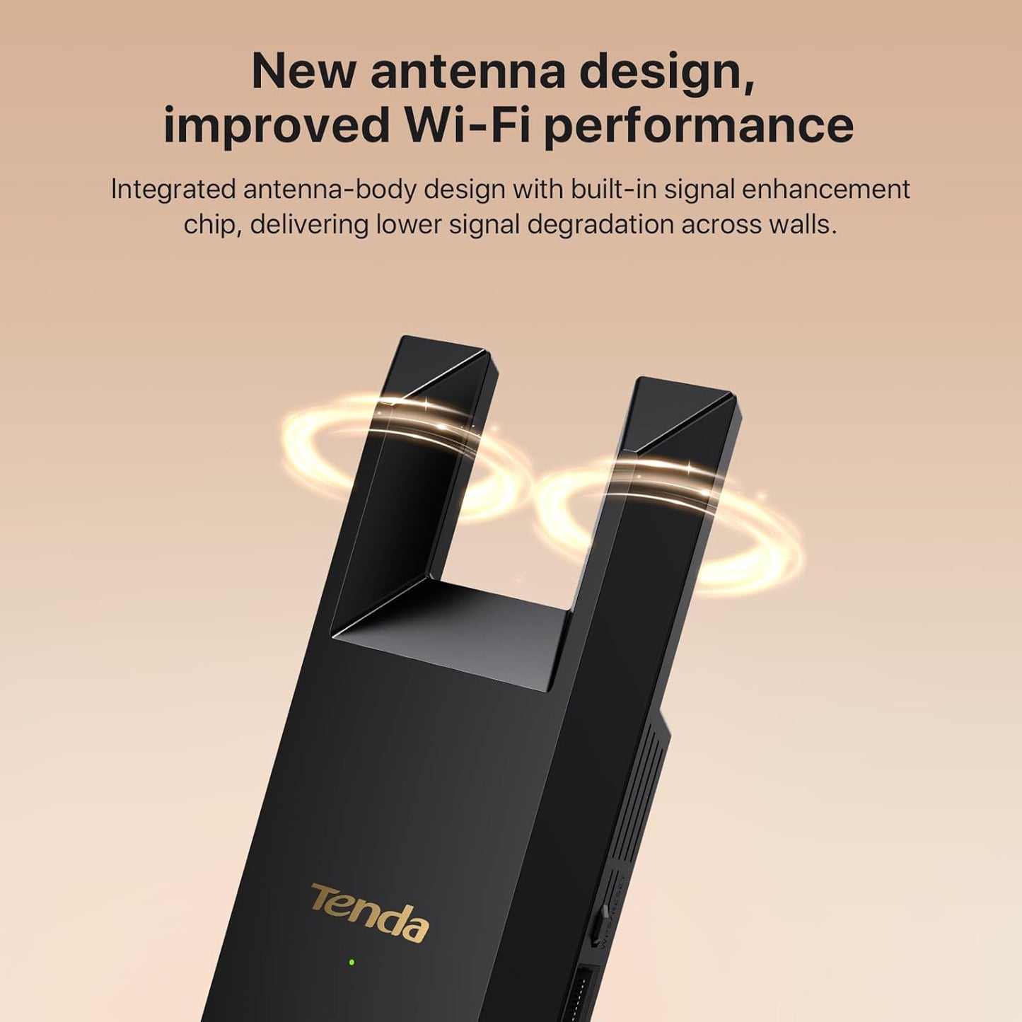Tenda N300 WiFi Range Extender with Ethernet Port Coverage up to 120 m² DEMO