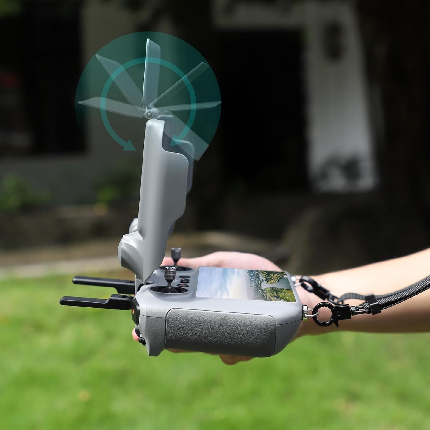 Sunnylife 2-in-1 Gray Drone Accessories RC Controller Protector Cover NEW