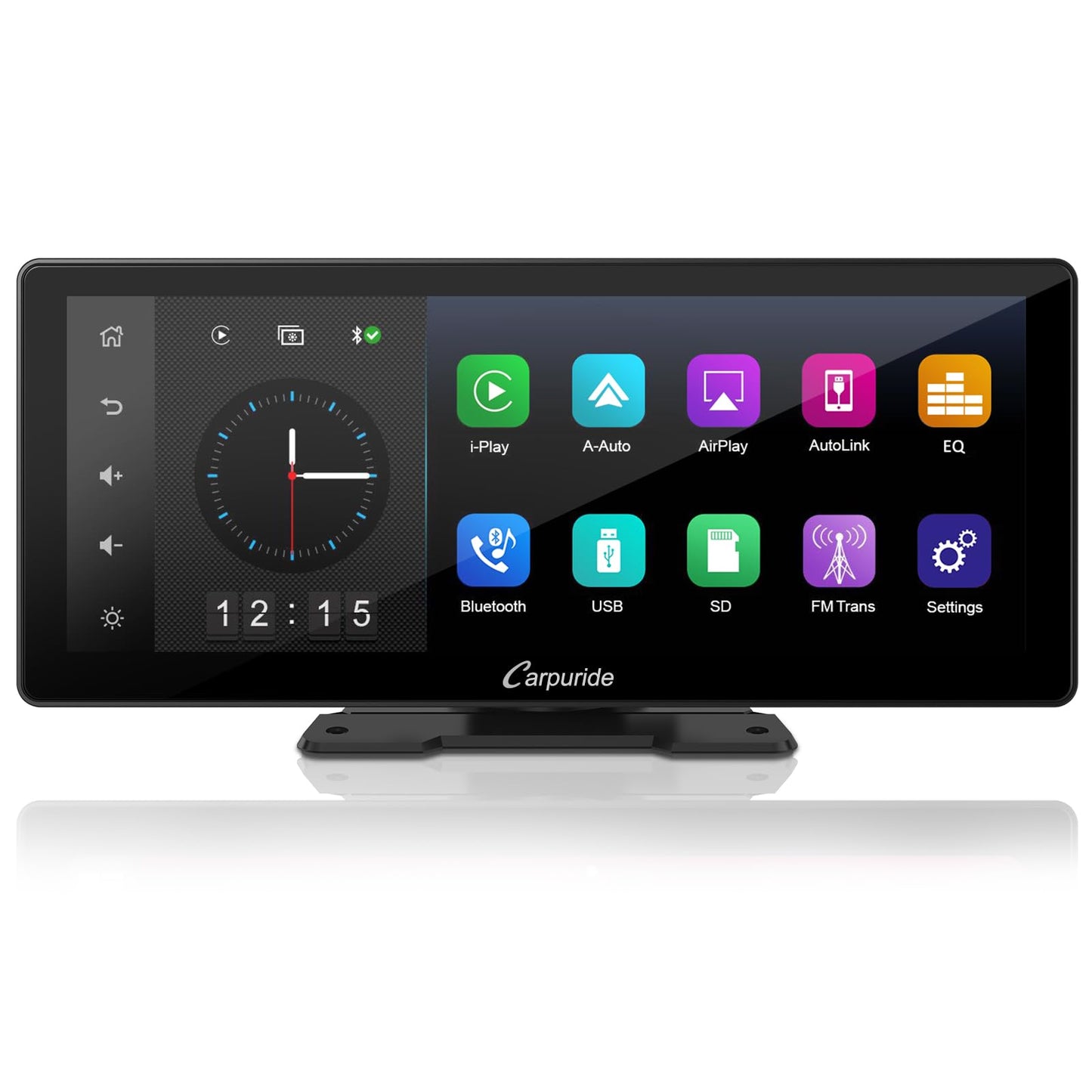 CARPURIDE 10.3" Wireless & Wired Car Play Screen for Electronics NEW