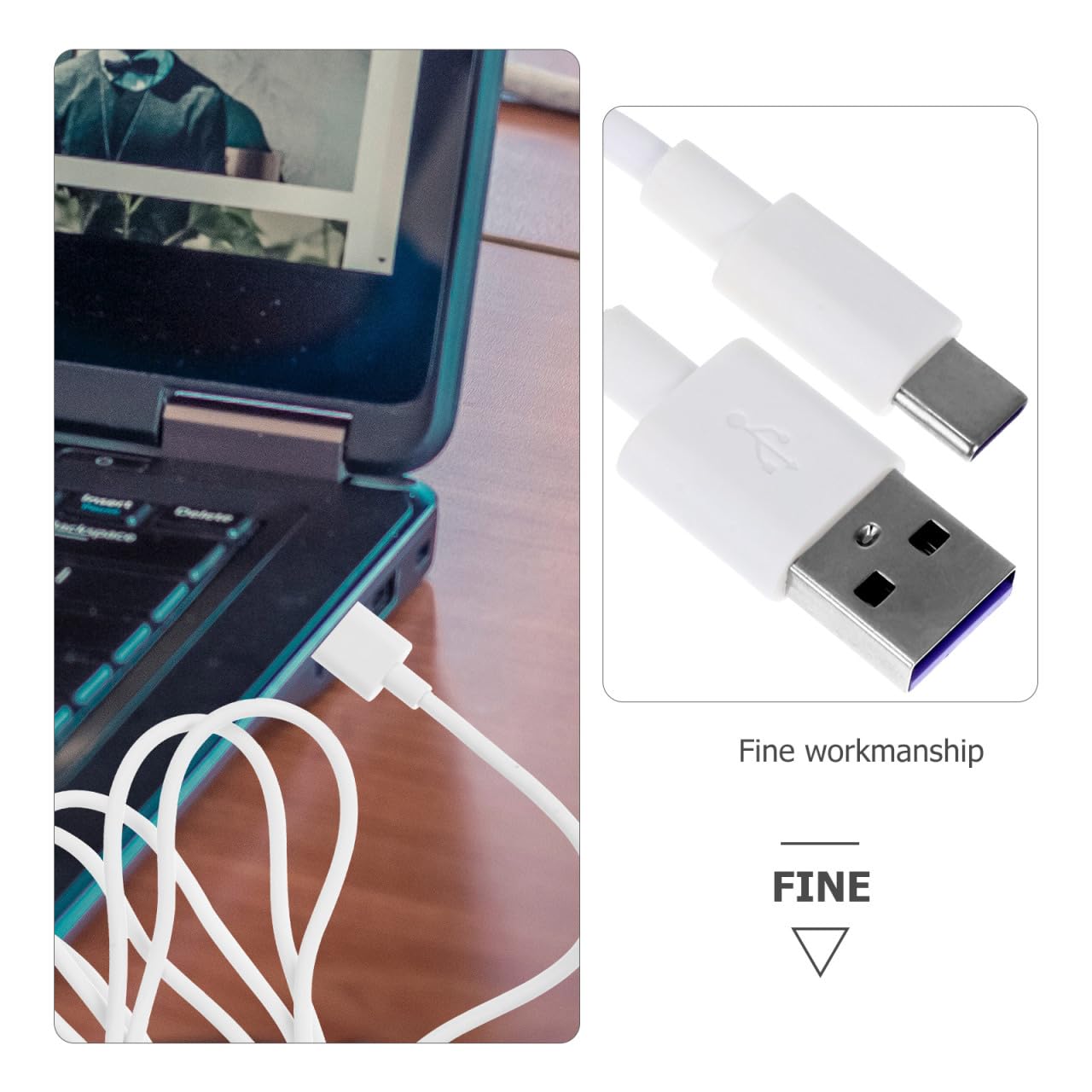 5M USB USB Cables to Type-C Fast Charging Cable High-Speed Data Transfer NEW
