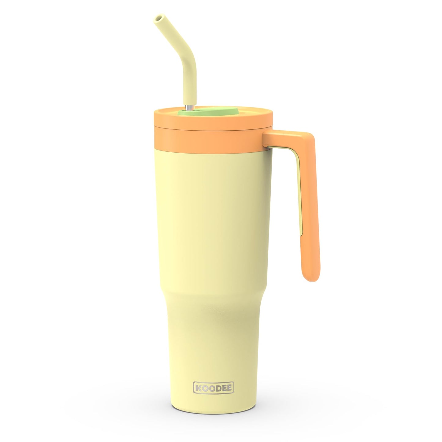 koodee 40oz Tumblers Vacuum Insulated Stainless Steel Tumbler with Straw NEW